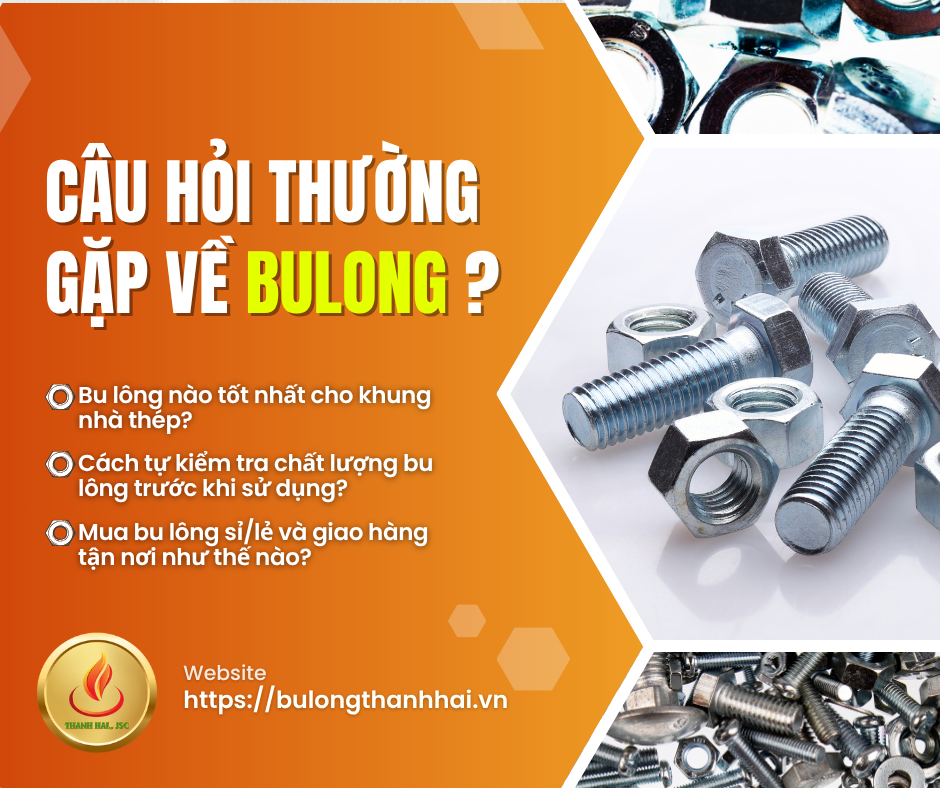 bulong liên kết, bulong cho nhà thép
