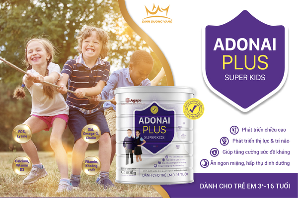 Adonai Plus Super Kids - Nâng Bước Thế Hệ Tương Lai