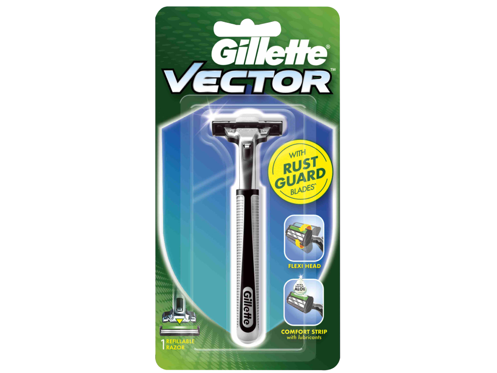 1 cây dao cạo Gillette Vector 2 lưỡi