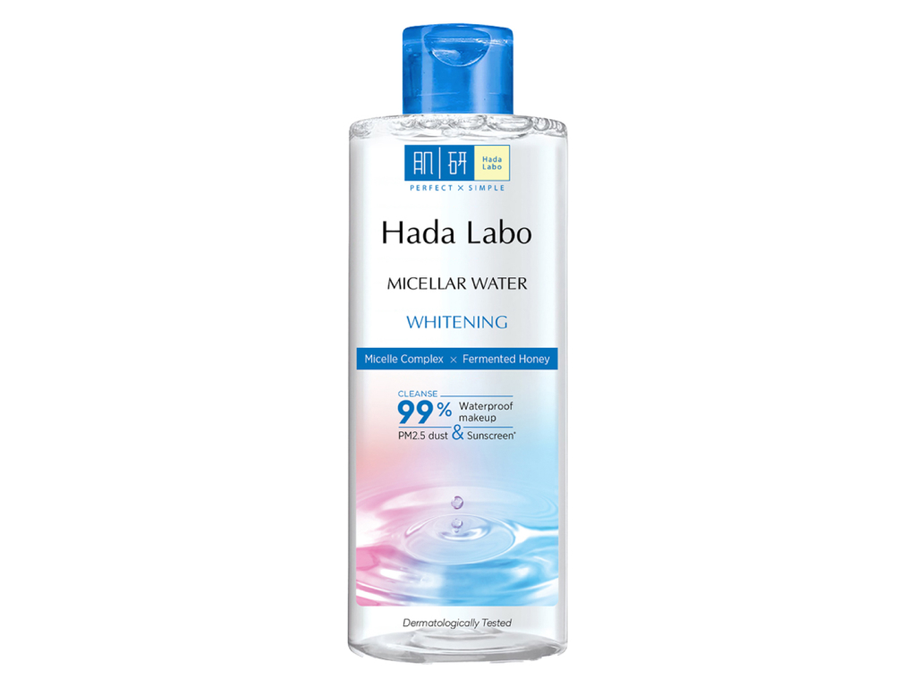 Nước tẩy trang Hada Labo Micellar Water Whitening sạch sâu dưỡng trắng 240ml