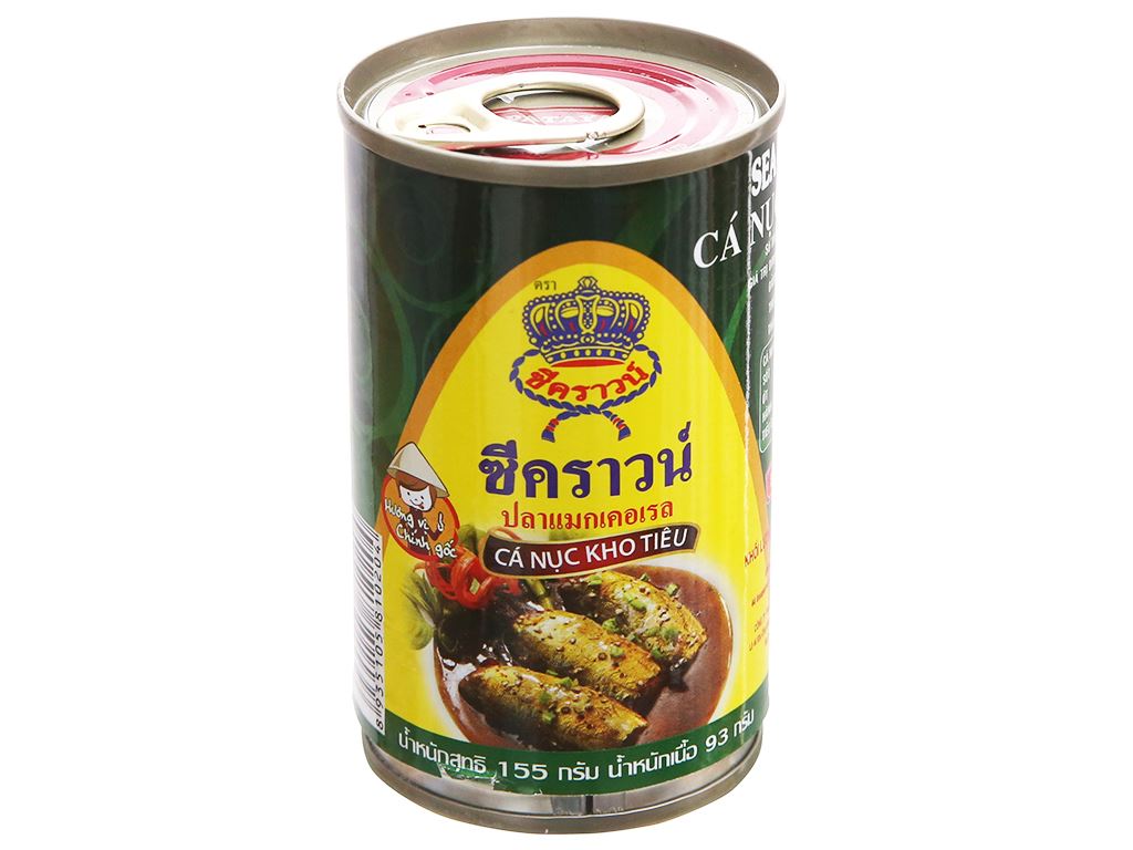 Cá nục kho tiêu Sea Crown hộp 155g