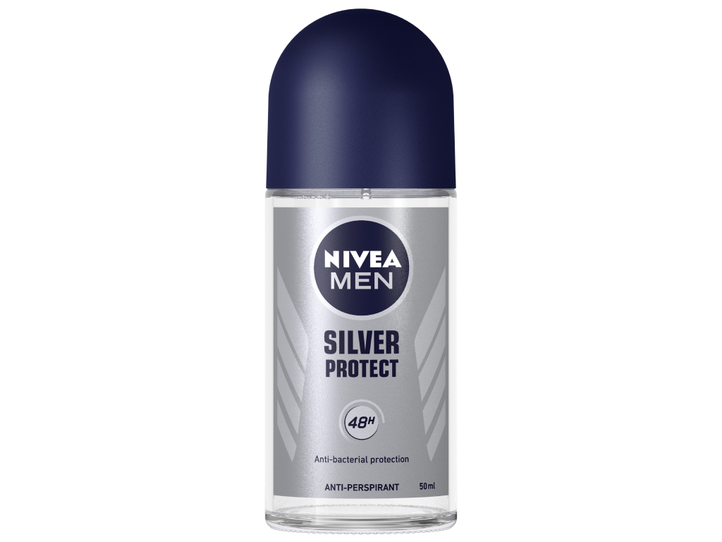 Lăn khử mùi Nivea Men Silver Protect phân tử bạc 50ml