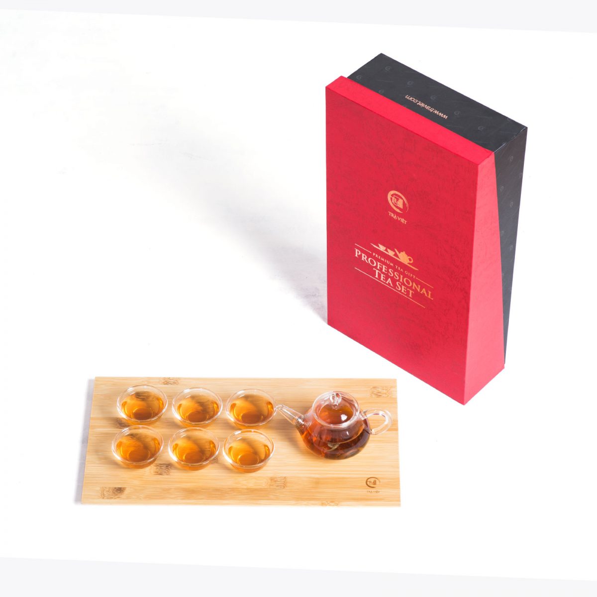 Bộ ấm trà thuỷ tinh Lục Ẩm (Liên hệ nhận báo giá)