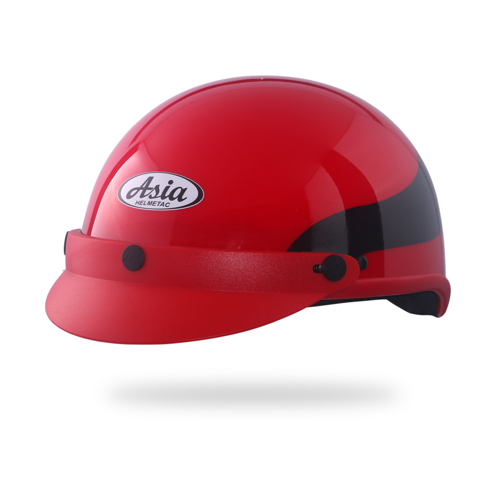 Mũ bảo hiểm nửa đầu Asia MT-105 3M Đỏ - Đen bóng (Liên hệ nhận báo giá)