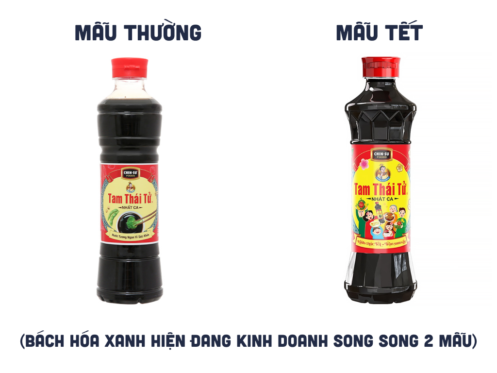 Nước tương Nhất Ca Tam Thái Tử chai 500ml