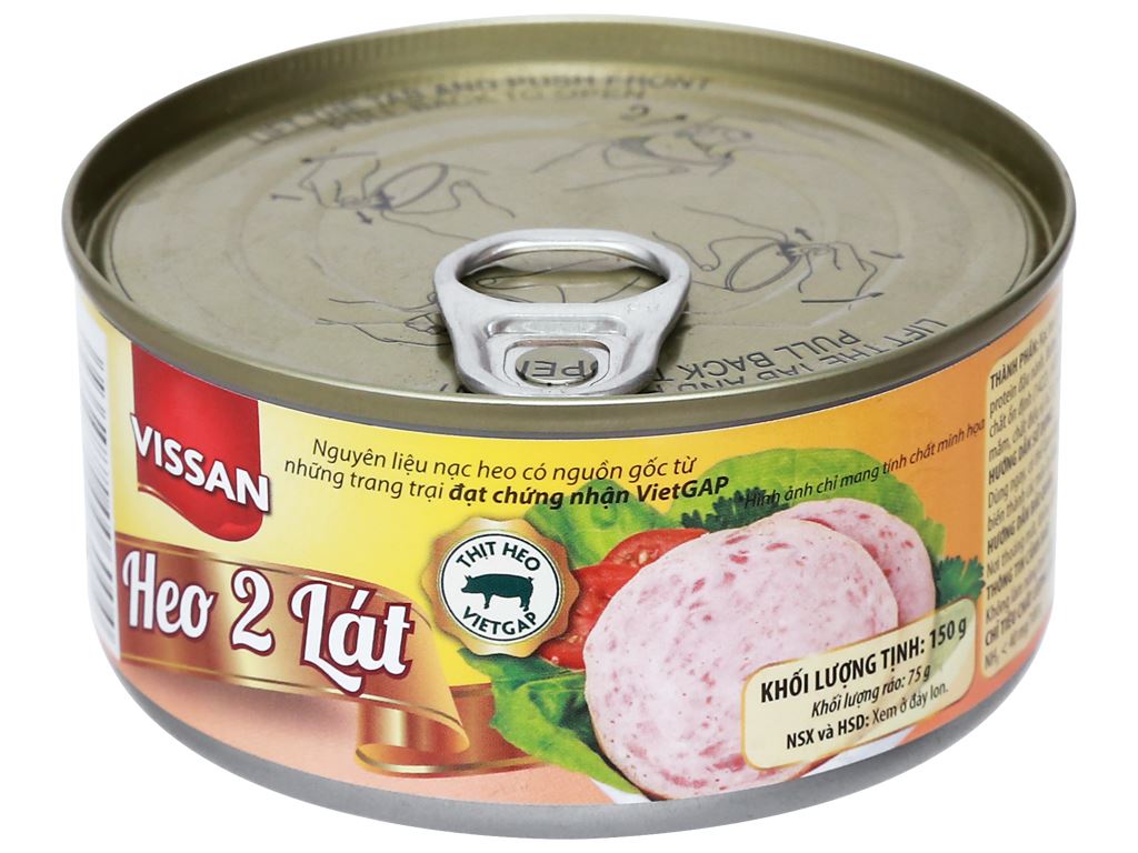 Heo hai lát Vissan 150g
