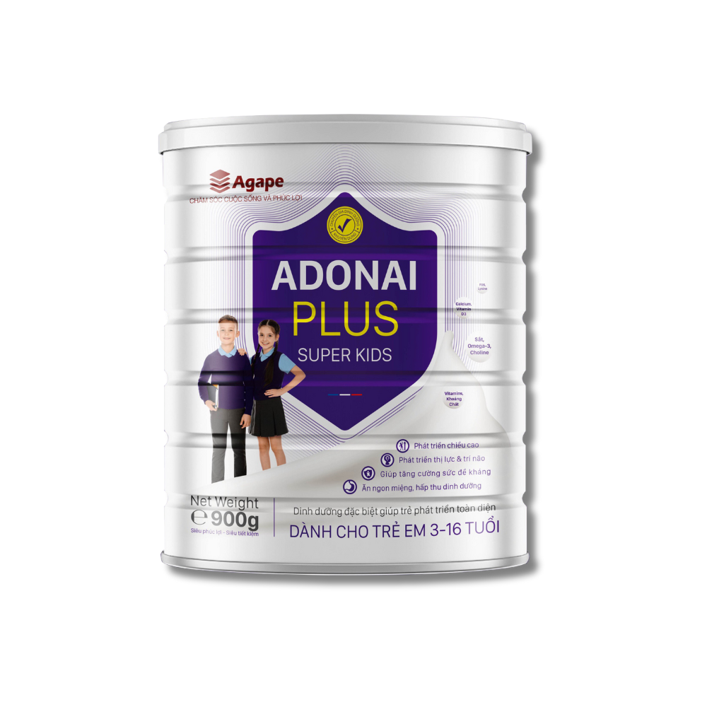 Adonai Plus Super Kids (Trẻ em +3 - 16 tuổi)