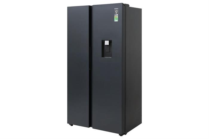 Tủ lạnh Aqua Inverter 569 lít Side By Side AQR-S633XA(WSL)
