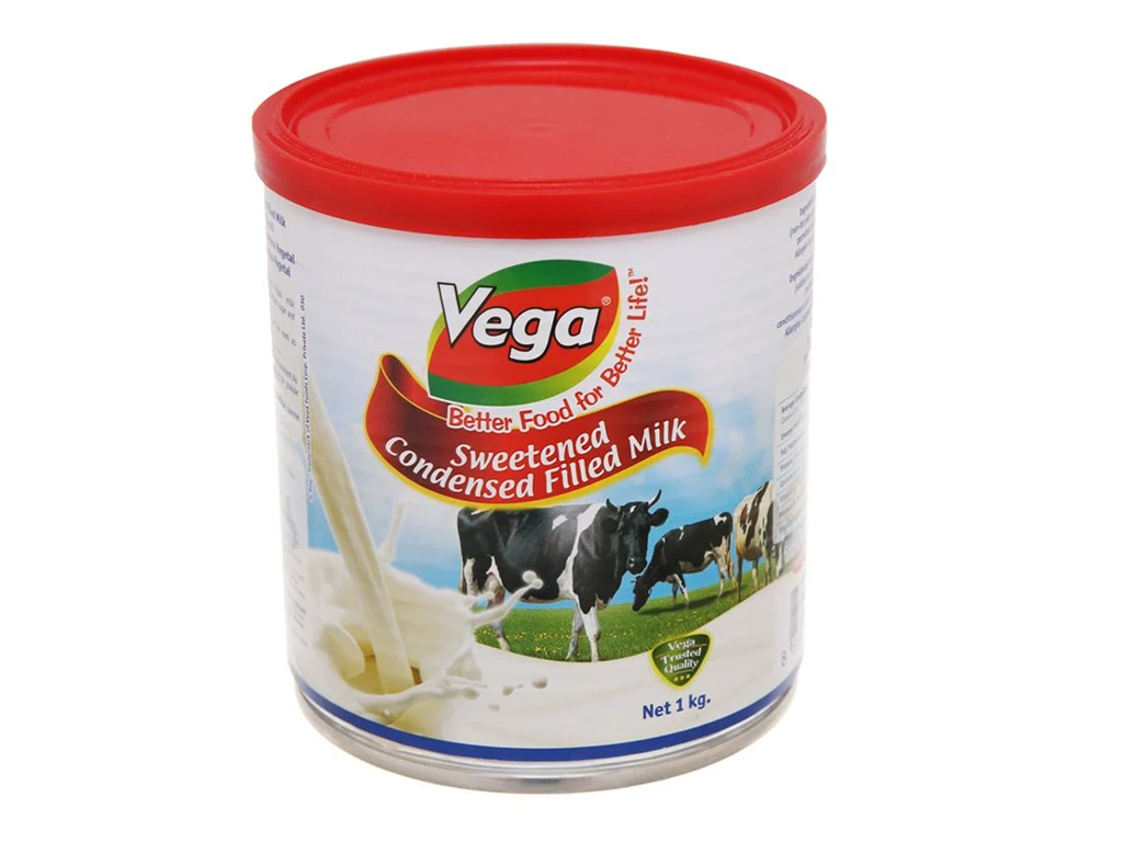 Kem đặc có đường Vega lon 1kg