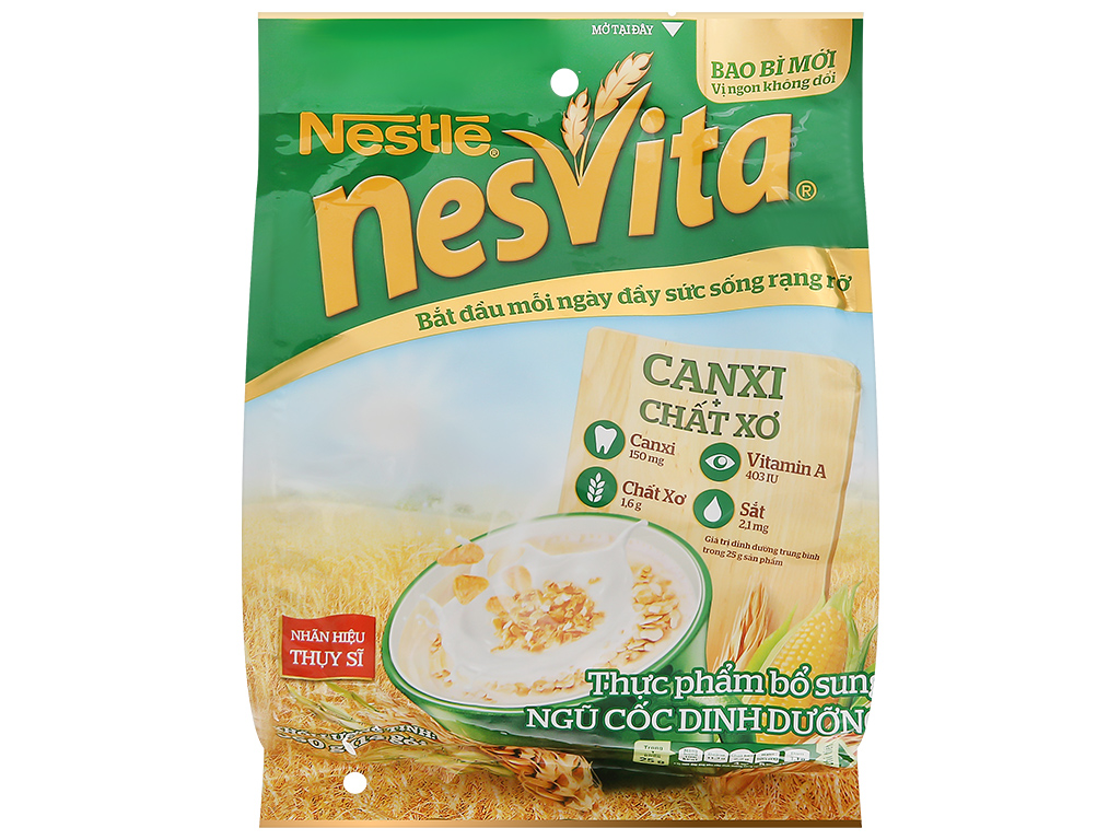 Ngũ cốc dinh dưỡng Nesvita bịch 350g