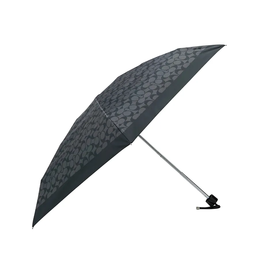 Ô Coach UV Protection Signature Mini Umbrella Graphite C4322 Màu Than Chì (Liên hệ nhận báo giá)