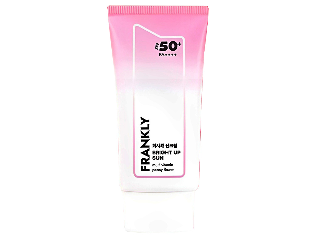 Kem chống nắng Frankly Bright Up Sun kiềm dầu nâng tông da SPF 50+/PA++++ 50ml