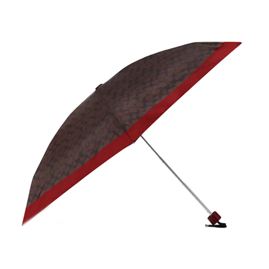 Ô Coach Signature Mini Umbrella Màu Nâu (Liên hệ nhận báo giá)