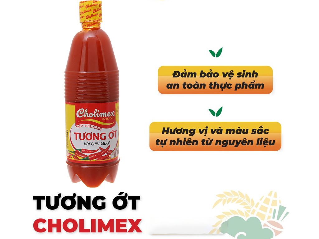 Tương ớt Cholimex chai 830g