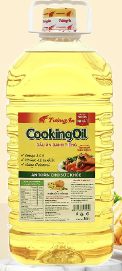 Dầu ăn Tường An - Cooking 5 lít