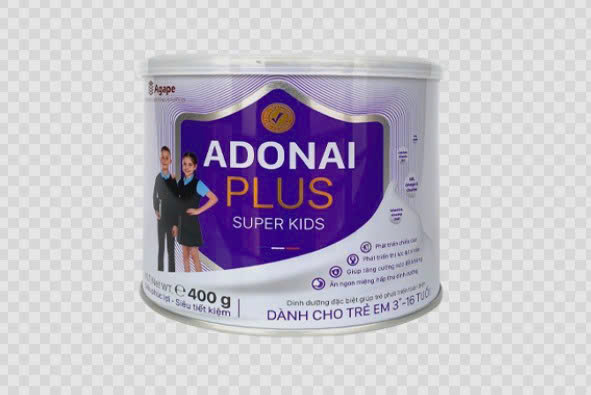 Adonai Plus Super Kids (Trẻ em +3 - 16 tuổi)-400G