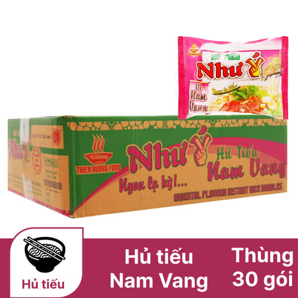 Thùng 30 gói hủ tiếu Như Ý vị Nam Vang 60g