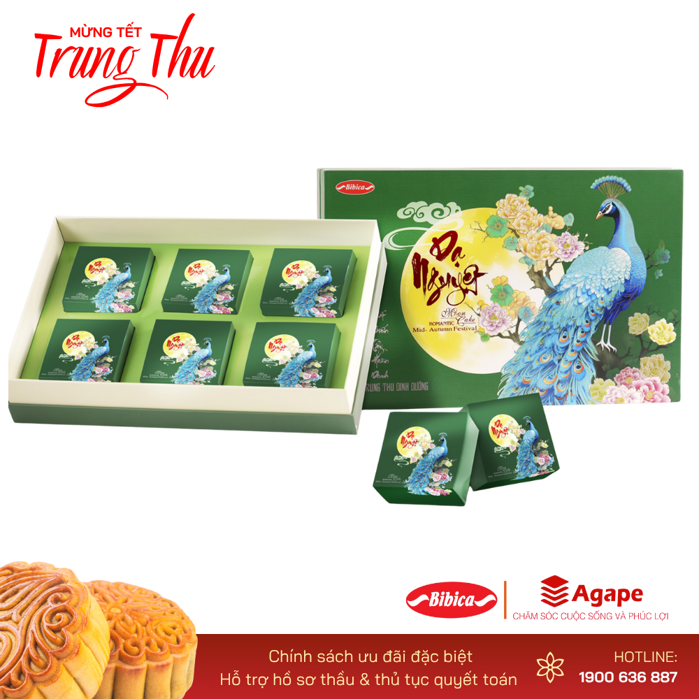 BIBICA DẠ NGUYỆT (6 bánh 480g)