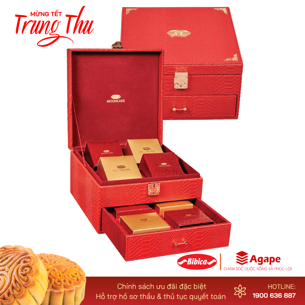 BIBICA ĐẾ NGUYỆT 1 (8 bánh 960g)