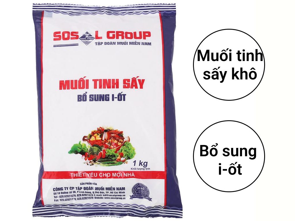 Hạt nêm 3 Miền thịt và xương gói 900g