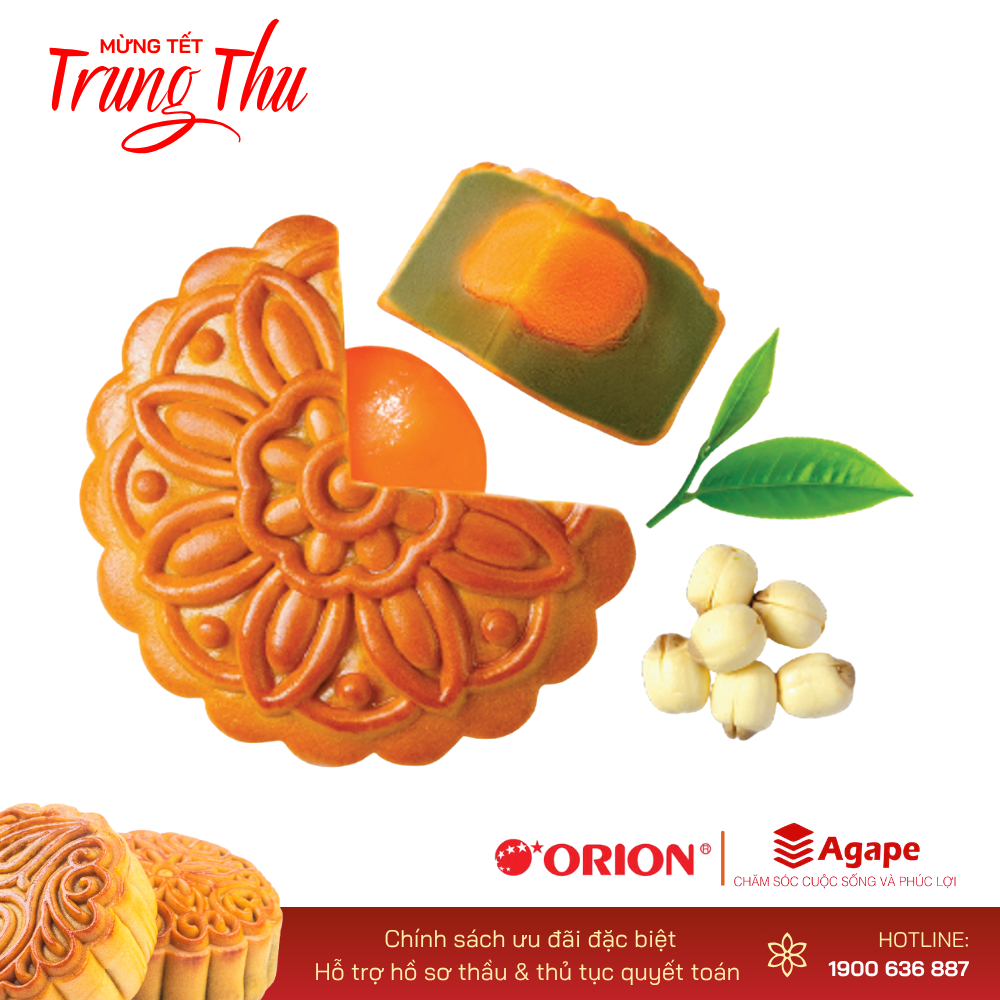 ORION HẠT SEN TRÀ XANH