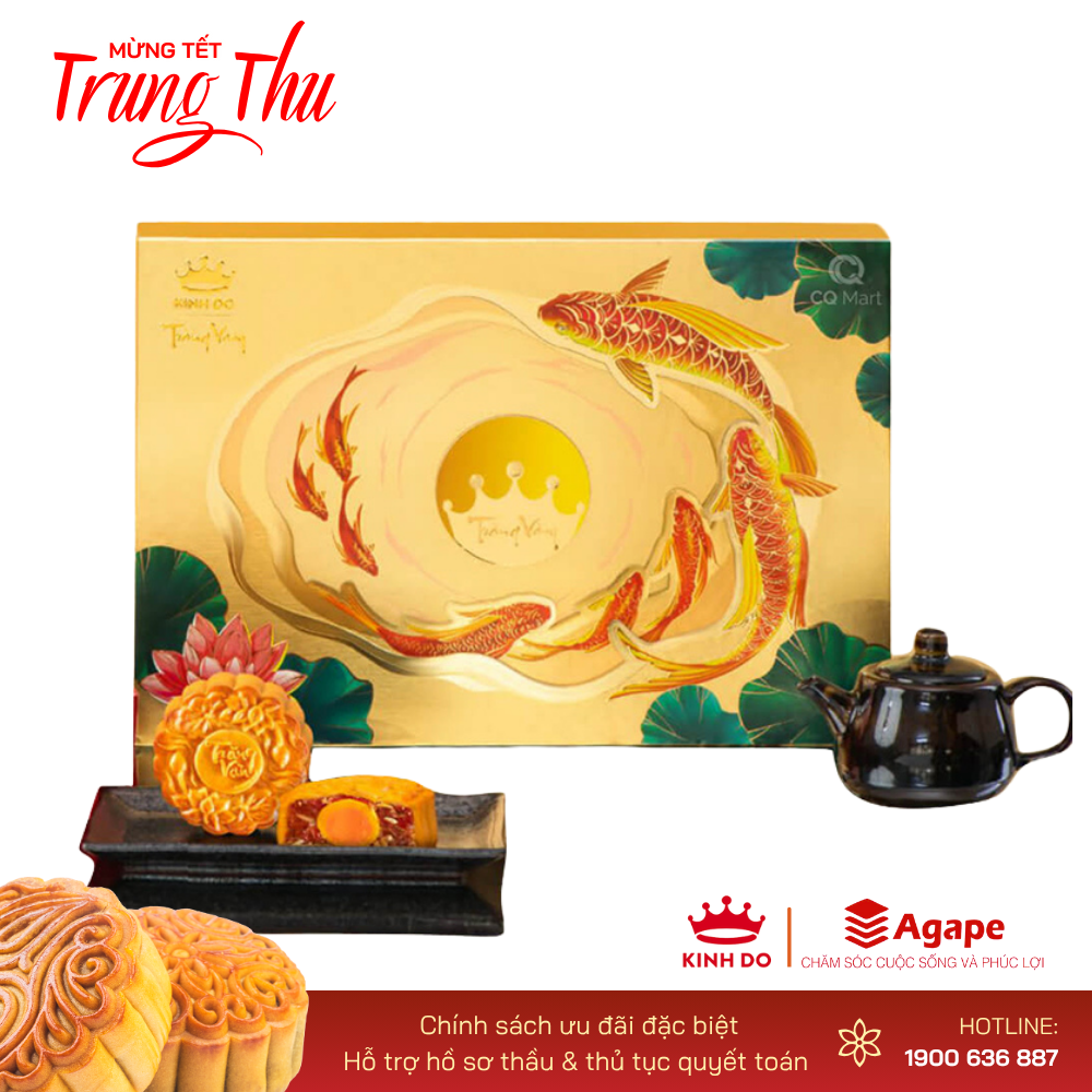 Hoàng Kim Vinh Hoa (4 bánh x 160g)