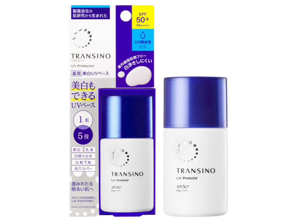 Kem chống nắng TRANSINO UV Protector dưỡng trắng SPF 50+/PA++++ 30ml