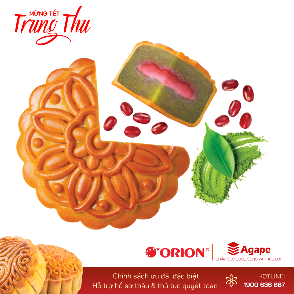 ORION MATCHA NHÂN ĐẬU ĐỎ