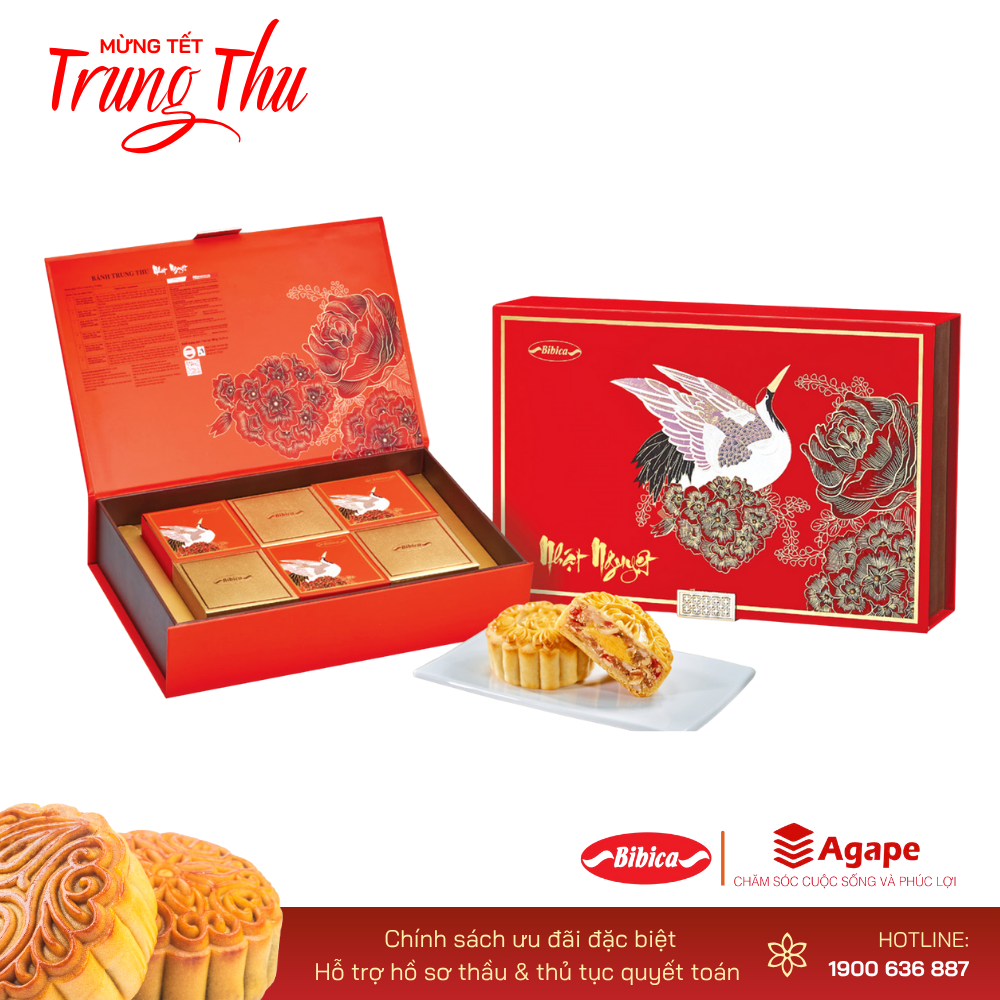 BIBICA NHẬT NGUYỆT (6 bánh 480g)