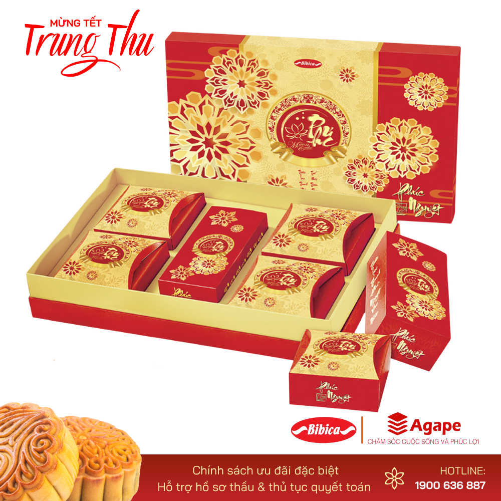 BIBICA PHÚC NGUYỆT 2 (4 bánh 1000g)