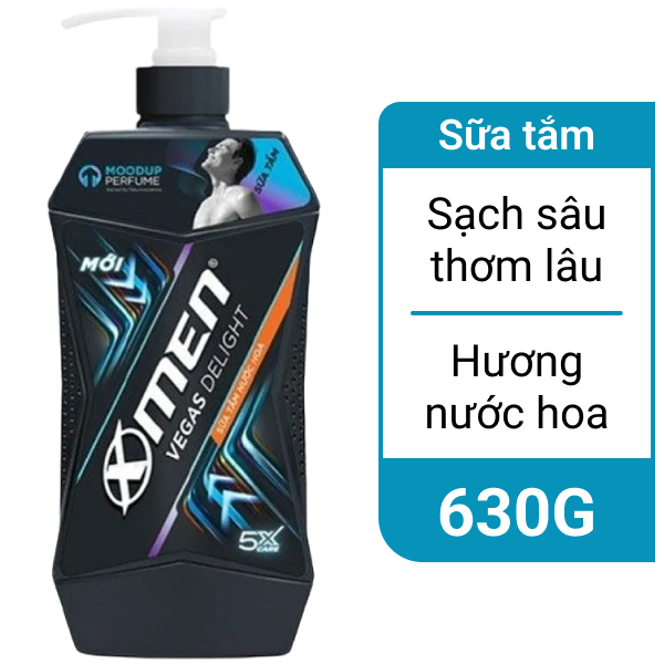 Sữa tắm X-Men Vegas Delight hương nước hoa 630g