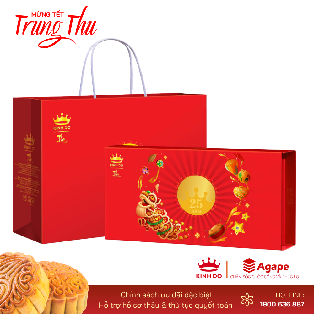 Bánh Trung Thu truyền thống (hộp 2 bánh)