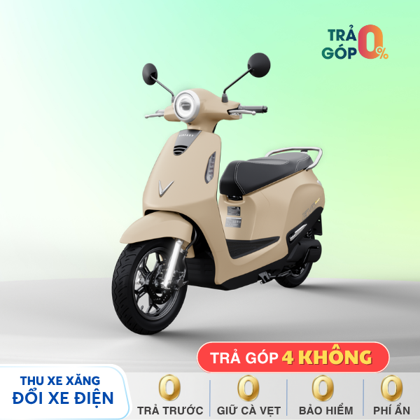 Xe máy điện VinFast Evo Grand - VÀNG CÁT