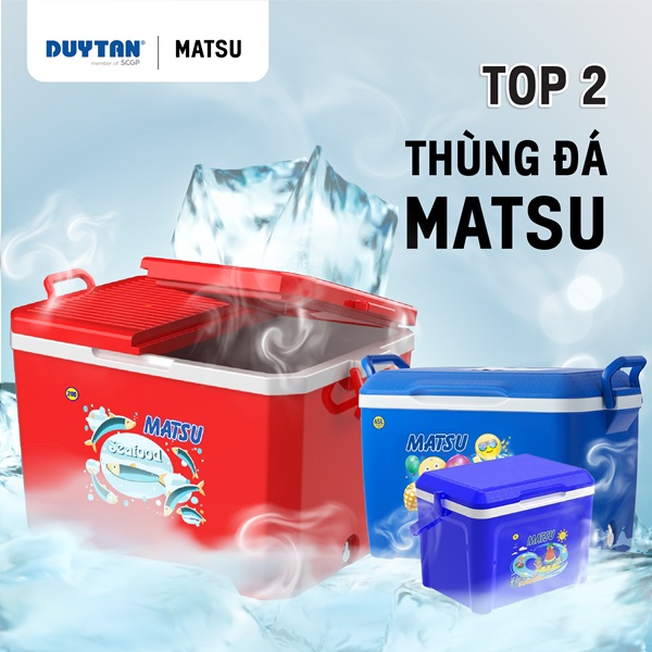 Thùng đá nhựa duy tân