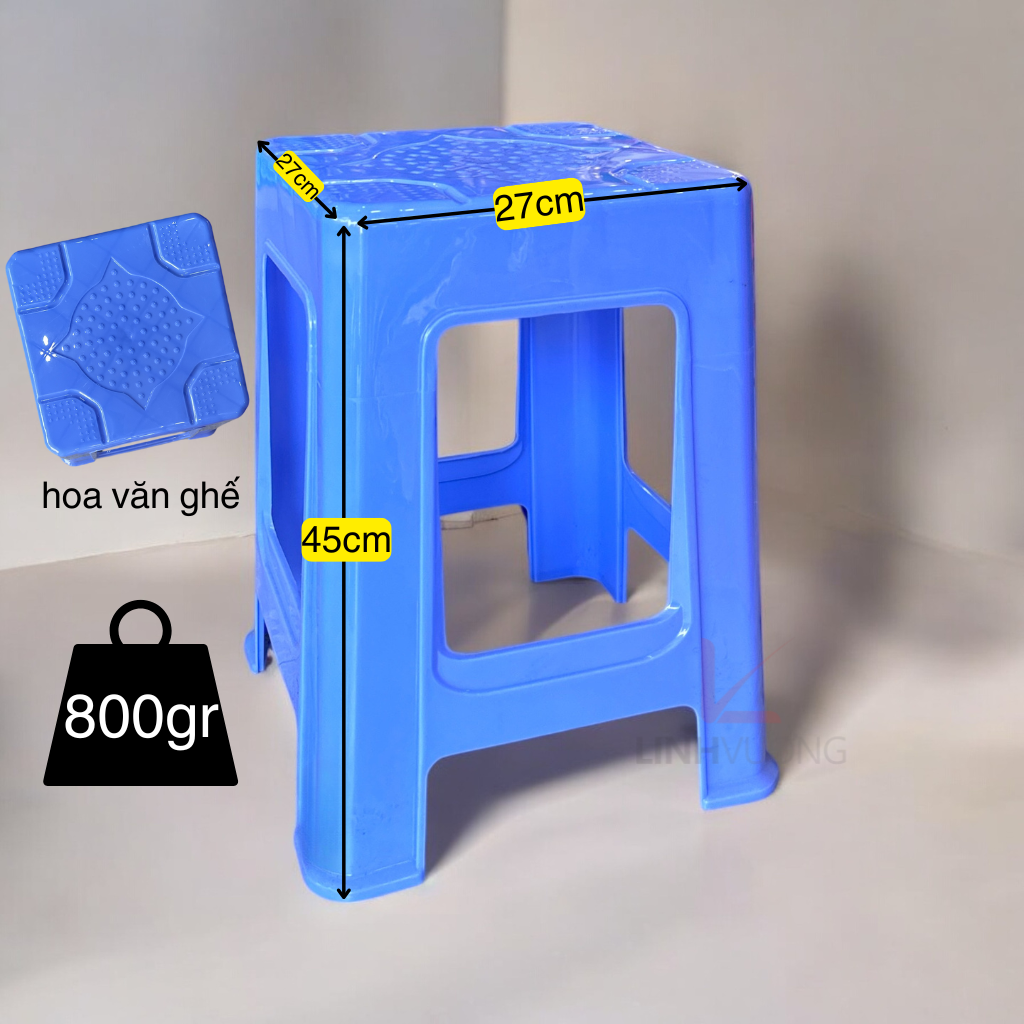 Ghế Đẩu Kim Cương Cao 45cm
