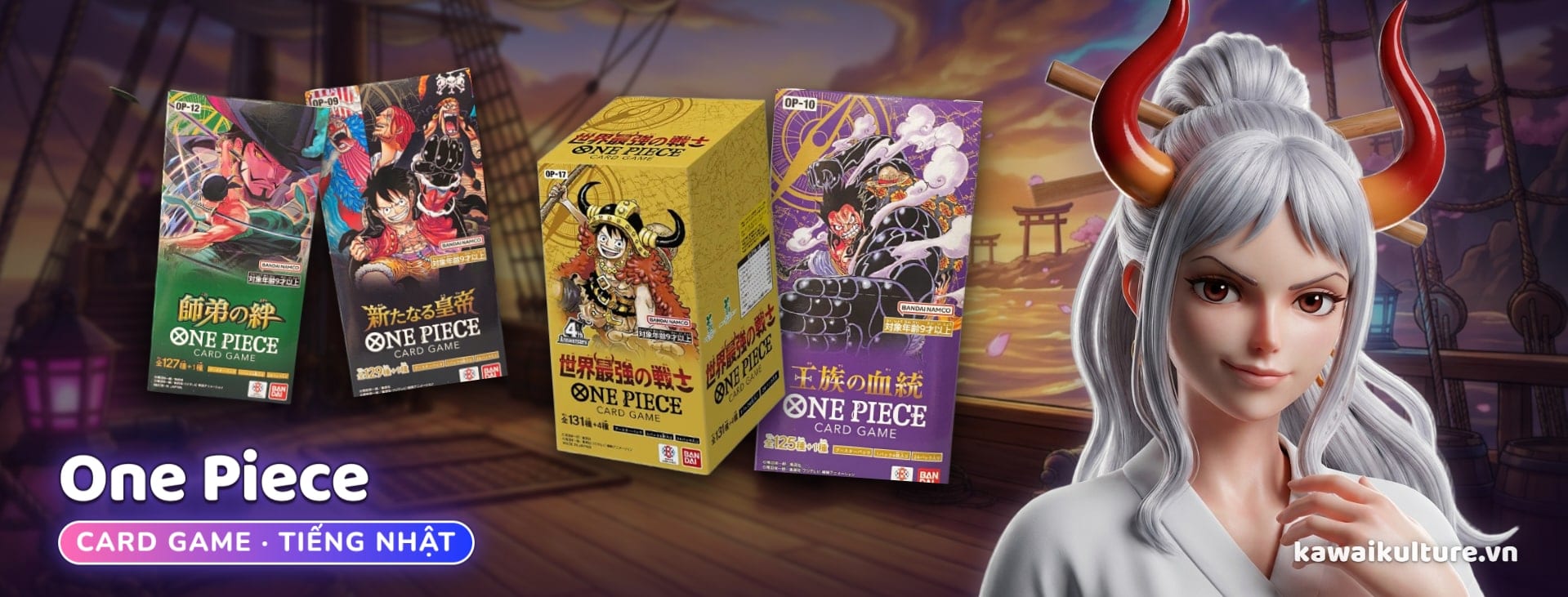 Thẻ One Piece tiếng Nhật