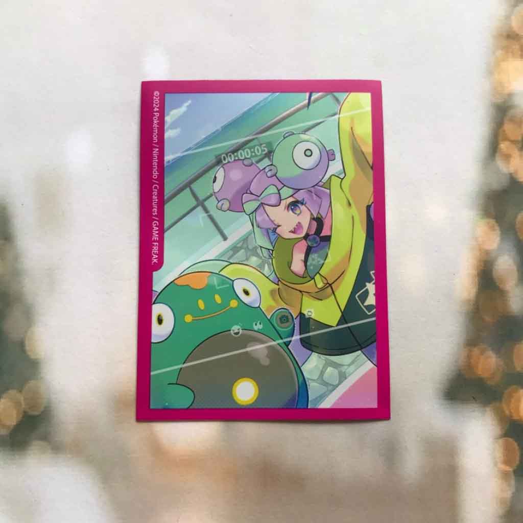 [LẺ 01 CÁI] Sleeves ETB Lẻ bọc Thẻ Bài Pokemon Chính Hãng