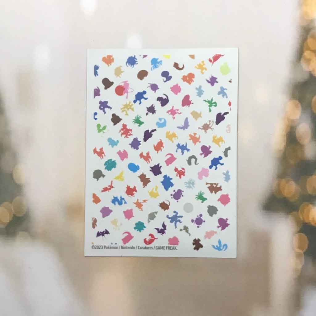 [LẺ 01 CÁI] Sleeves ETB Lẻ bọc Thẻ Bài Pokemon Chính Hãng