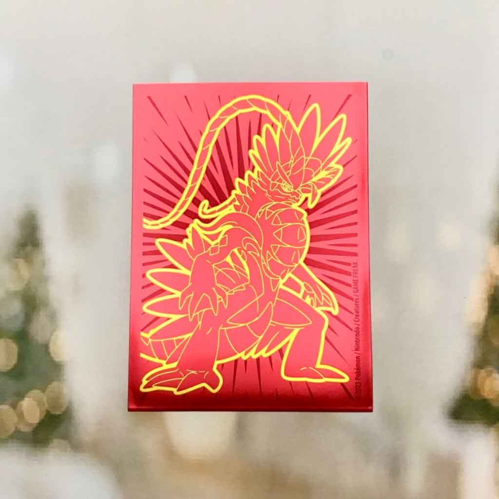 [LẺ 01 CÁI] Sleeves ETB Lẻ bọc Thẻ Bài Pokemon Chính Hãng