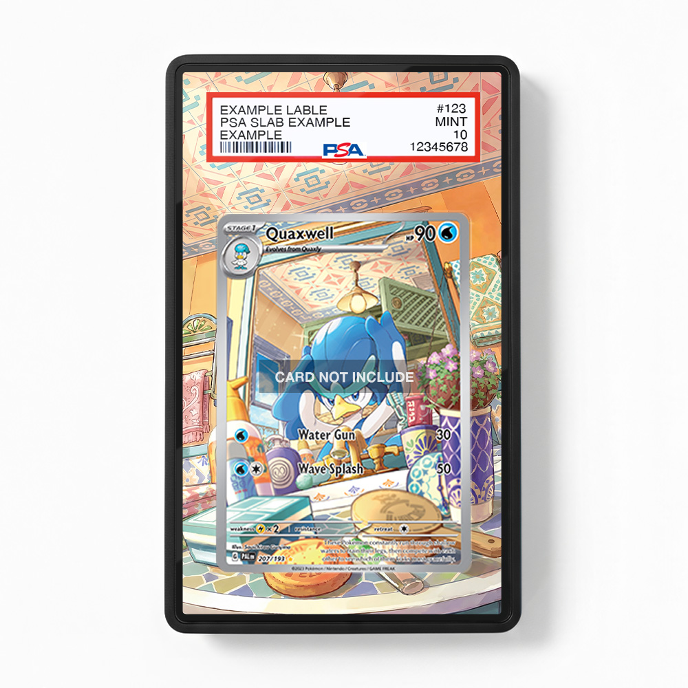 Khung thiết kế Quaxwell 207-193 IR AR Paldea Evolved bảo vệ thẻ bài - Extended Art Case for trading card Pokemon