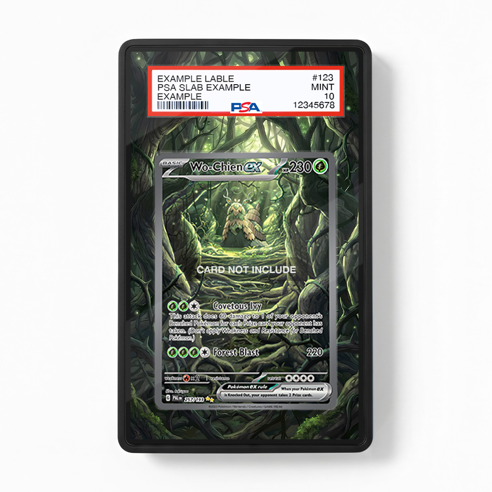 Khung thiết kế Wo-Chien ex 257-193 SIR SAR Paldea Evolved bảo vệ thẻ bài - Extended Art Case for trading card Pokemon