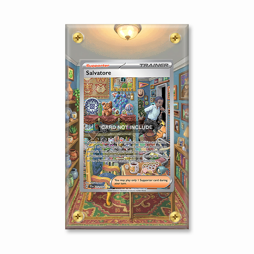 Khung thiết kế Salvatore 212-162 SIR SAR Temporal Forces bảo vệ thẻ bài - Extended Art Case for trading card Pokemon