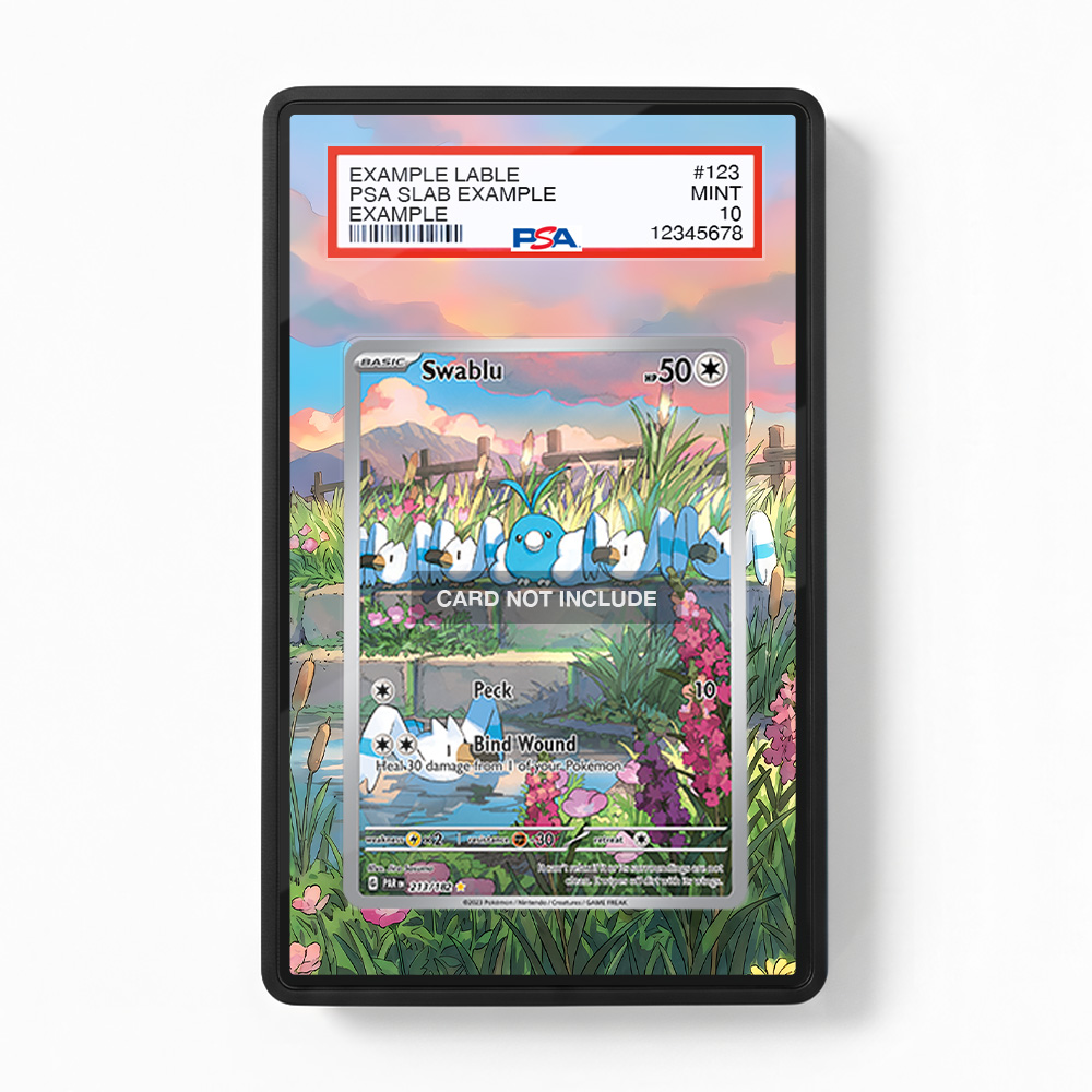 Khung thiết kế Swablu 213-182 IR AR Paradox Rift bảo vệ thẻ bài - Extended Art Case for trading card Pokemon