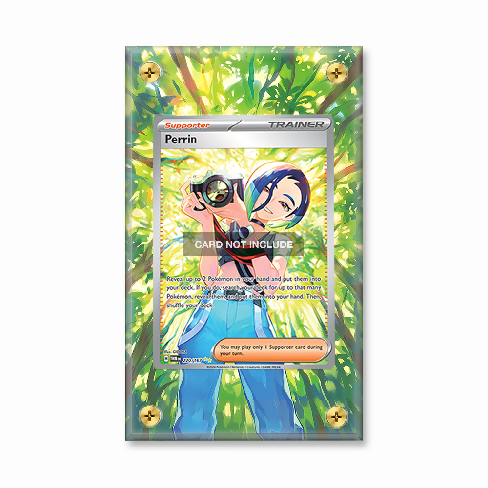 Khung thiết kế Perrin 220-167 SIR SAR Twilight Masquerade bảo vệ thẻ bài - Extended Art Case for trading card Pokemon