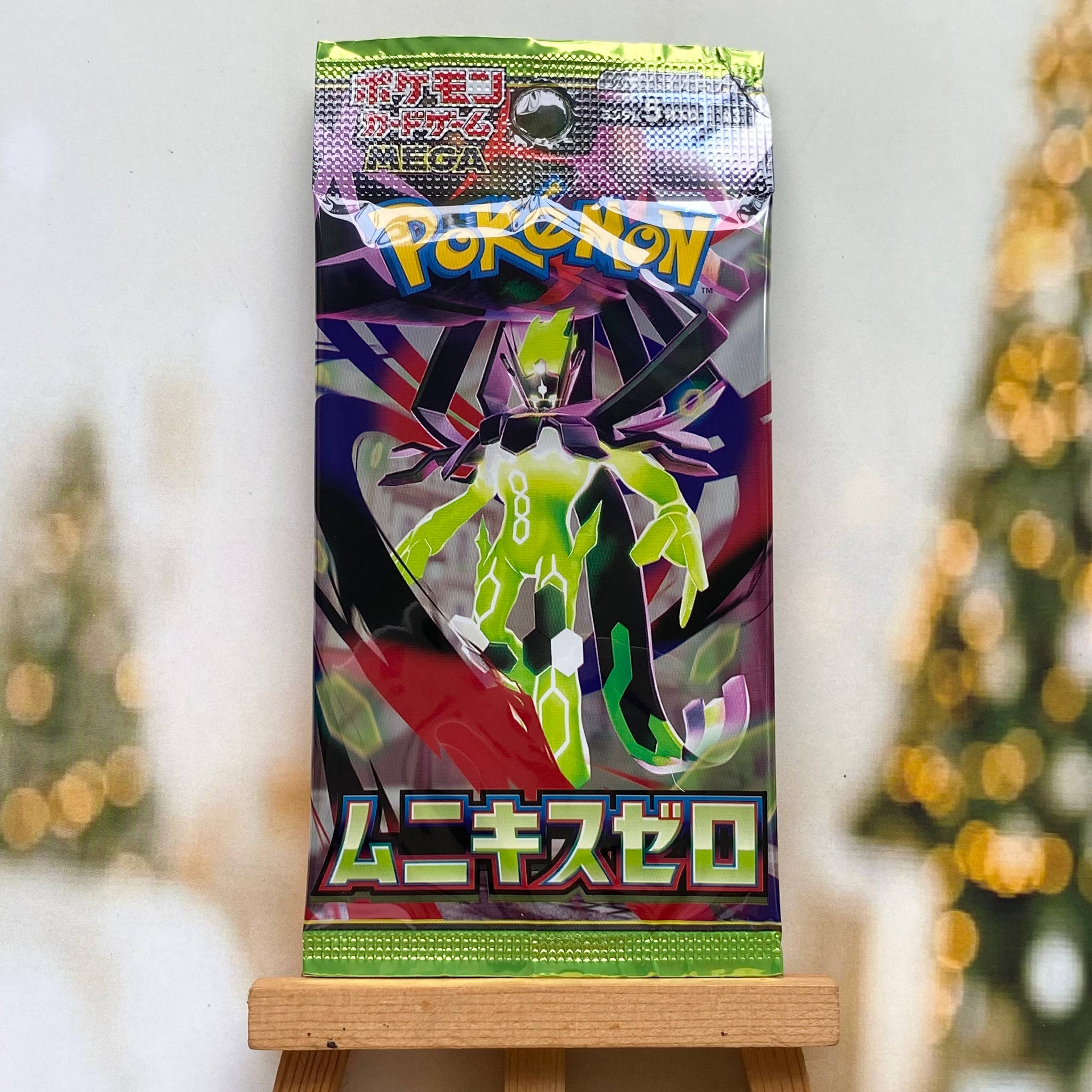 Gói thẻ bài Munikis Zero Booster Pack tiếng Nhật chính hãng - Túi mù lẻ Series Mega Pokemon TCG