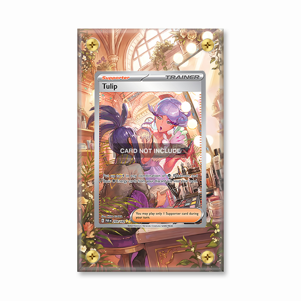 Khung thiết kế Tulip 259-182 SIR SAR Paradox Rift bảo vệ thẻ bài - Extended Art Case for trading card Pokemon