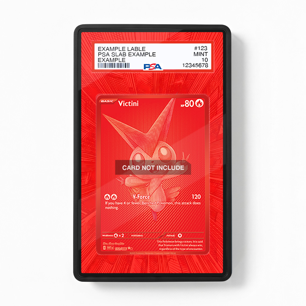 Khung thiết Victini 172-086 BWR Black Bolt bảo vệ thẻ bài - Extended Art Case for trading card Pokemon