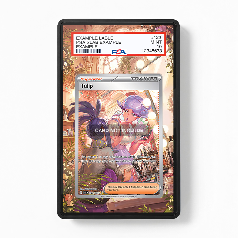 Khung thiết kế Tulip 259-182 SIR SAR Paradox Rift bảo vệ thẻ bài - Extended Art Case for trading card Pokemon