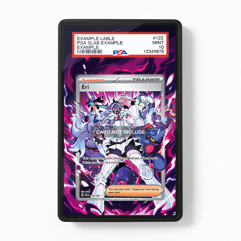 Khung thiết kế Eri 210-162 SIR SAR Temporal Forces bảo vệ thẻ bài - Extended Art Case for trading card Pokemon