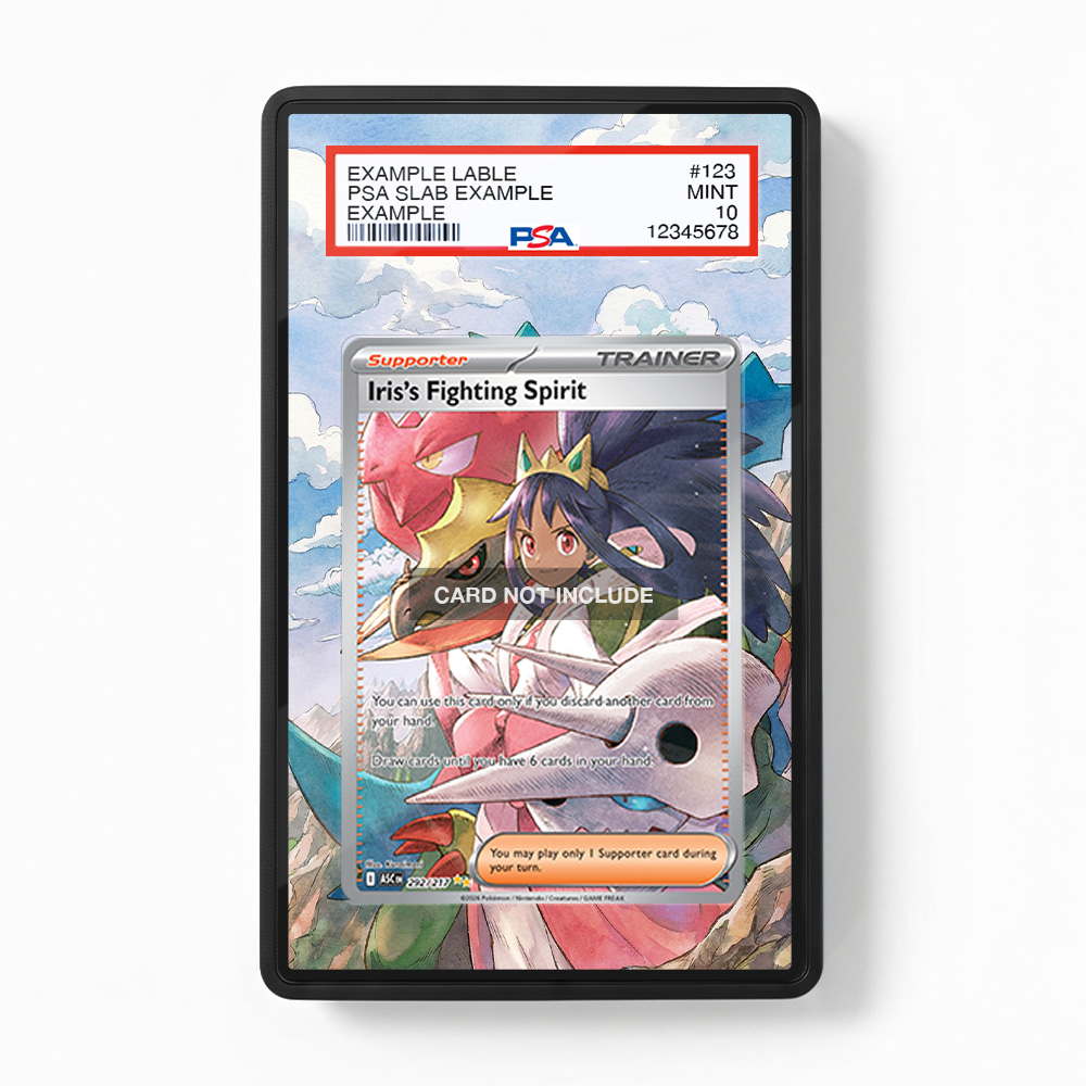 Khung thiết Iris's Fighting Spirit 292-217 SIR SAR Ascended Heroes bảo vệ thẻ bài - Extended Art Case for trading card Pokemon